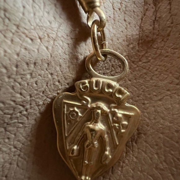 GUCCI Vintage Crossbody Coated Canvas Leather Tan Brown + unbranded dust bag - Picture 5 of 12